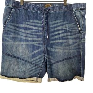 Levi Strauss Signature Blue Denim Men's Shorts Nwot Size Xxl 40